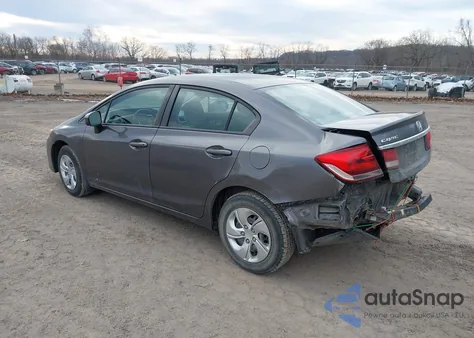 2014 Honda Civic Lx from USA, damaged, VIN 19XFB2F51EE032358